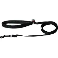 Martin hondenriem nylon zwart 120x2,5 cm