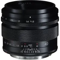Voigtländer Nokton 40mm F/1.2 ASPH Canon RF zwart