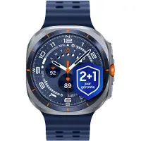 Samsung Galaxy Watch Ultra (2025) - Smartwatch - 47mm - E-simkaart - Titanium Blue + 1 jaar extra garantie