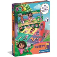 Clementoni - Dora the Explorer Quizzy - Educatief Spel - Met Interactieve Pen - 170+ Educatieve Quizzen - 3-6 jaar