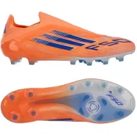 Adidas F50 Elite Laceless AG Coral Blaze - Beam Orange/Blauw/Wit