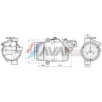 Ava Cooling BWAK630 Aircopomp