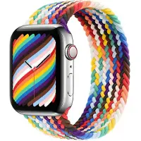 Apple Gevlochten solobandje voor de Watch | 44/45/46/49 mm - Maat 11 - Pride Edition