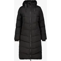 Kjelvik gewatteerde dames parka outdoor jas zwart maat XXL