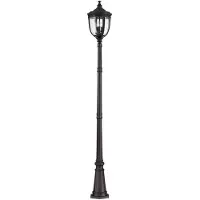 Elstead Lighting LED Tuin Pilaar English Bridle | 3X E14 Max 60W | IP44 (Outdoor) | Black