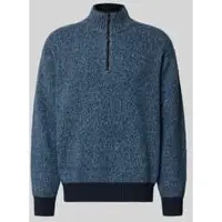 Hugo Boss Regular fit schipperstrui van wolmix met jak, model 'KOBEAR'