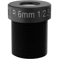 Axis - CCTV-lens - 12,7 mm (1/2") - M12-aansluiting - 6 mm - f/2.0 (verpakking met 4) - geschikt voor Q6010-E, Q6100-E, 50 Hz