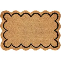 Beliani HOLON - Deurmat - Natuurlijk - 60 x 90 cm - Kokos