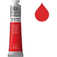 Winsor & Newton Winton Olieverf 200 ml - 107 Cadmium Scarlet Hue