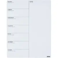 Desq magnetische weekplanner 40 x 30 cm