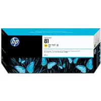 HP 81 (C4933A) inktcartridge geel (origineel)