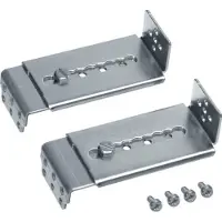 Hager HAG UZ04Z2 verlagingsbeugel universeel N (2 stuks), Accessoires voor serverkasten, Zilver