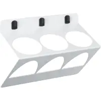 Bott Spuitbushouder | 3-voudig | breedte 225 mm d. max. 68 mm | passend voor geperforeerde platen | 1 stuk - 14021055.16V - 14021055.16V