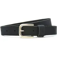 Timbelt Take It Fashion Leren Riem 3 cm Zwart