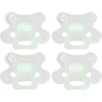 Difrax Fopspeen Natural - 18+ Maanden - Glow in the Dark - 4 Stuks