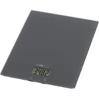 Clatronic KW 3820 Keukenweegschaal Digitaal Digitaal Weegbereik (max.)=5000 g Wit 210 x 180 x 20