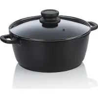 kela Kookpan Atura Met Deksel Zwart 3,2 L