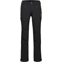 Mammut - Zinal Guide Softshell Hybrid Pants - Trekkingbroek 56 - Short, zwart