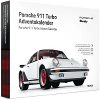 Franzis Adventskalender - 67322 Porsche 911 Turbo - Wit - Sport Auto - Metalen Modelbouwpakket met Geluid - 1:24