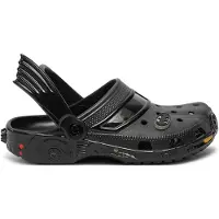 Crocs Clogs 'Batmobile' geel / rood / zwart