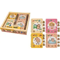 Merkloos Centrum 24 notitieboekjes Capybara 81273