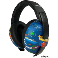 Banz Koptelefoon voor baby's en peuters tot 3 jaar - Gehoorbescherming - Blauw