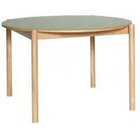 Hubsch Oblique tafel rond olijf - 882037