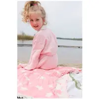 Barine Home Hamamdoek Ster roze van Barine Home