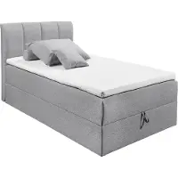 ED-Lifestyle ED Lifestyle Granada 2 gestoffeerd bed van houtmateriaal met 9-zones tonvormige pocketveren kern H2