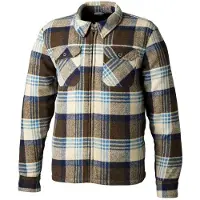 Rst Brushed Shirt Bruin Blauw Geblokt Maat 46