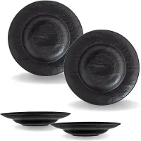 Wilmax Diep Bord 25,5 cm - 350 ml – Set van 2