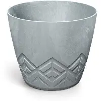 Prosperplast Bloempot Rond Areco Effect Round 12cm BETON / 3 STUKS!