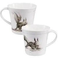 Goebel - Peter Schnellhardt | Koffie / Thee Mok Heerlijke wintervoorraad | Beker - porselein - 350ml - 2 stuks
