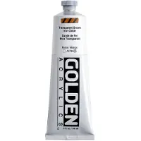 Golden Heavy Body Acrylverf Transparant Bruin IJzeroxide 148 ml