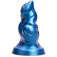 Kiotos Revolt - Dildo Fantasie - Blue Wave - Nr. 10 - Large - 17,5 x 9 cm