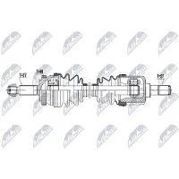 NTY NPW-HY-651 Aandrijfas