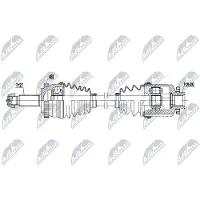 NTY NPW-HY-652 Aandrijfas