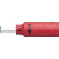 Wiha 246248 Dopsleutelinzet geïsoleerd 1/4" binnenzeskant 8.0 mm x 65 mm - 43113