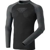 Dynafit - Speed Dryarn L/S Tee - Synthetisch ondergoed XXL, zwart/grijs