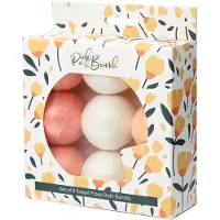 Puckator Set van 9 mini bruisballen zoete bloemen met amandel olie