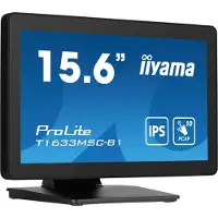 Iiyama ProLite T1633MSC-B1 Touchscreen monitor Energielabel: C (A - G) 39.6 cm (15.6 inch) 1920 x 1080 Pixel 16:9 5 ms HDMI, DisplayPort, USB-A 2.0 IPS LCD