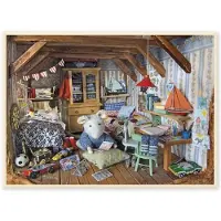 Bekking & Blitz - Puzzel – 200 stukjes - Kunst - Sam’s Slaapkamer - Mouse Mansion - Het Muizenhuis