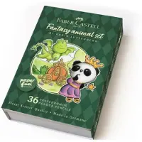 Faber-Castell kleurpotloden - Polychromos Fantasy Animalset - 36 stuks - in samenwerking met Karin Luttenberg - FC-210014
