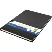 Pipoos Kangaro dummy schetsboek - A4 - zwart linnen