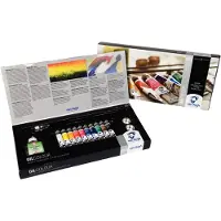 Royal Talens van Gogh olieverf advanced set - 10 kleuren/20 ml + accessoires
