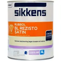 Sikkens Rubbol BL Rezisto Satin RAL 9003 | Signaalwit 5L