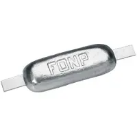 PLASTIMO Half Aluminum Egg Anode Zilver 1 kg