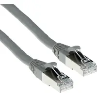 ACT FB7025 LSZH SFTP CAT6A Patchkabel | Snagless | RJ45 connectoren | Grijs | 25 meter