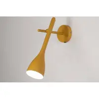 Lumidora Wandlamp 73963 - Voor binnen - ZARA - GU10 - Geel - Metaal
