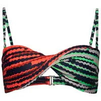 Superdry Vintage Mix Bandeau Bikinitop